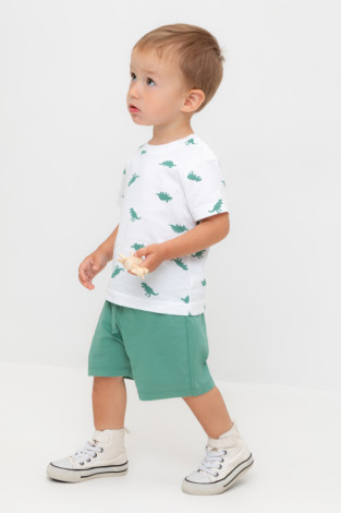 Шорты для мальчика, артикул: КР 400817, цвет: зеленый