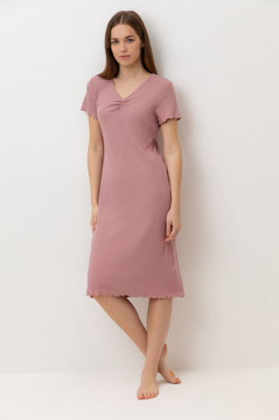 Сорочки ночные женские для мам, артикул: Е 10063, цвет: розовый