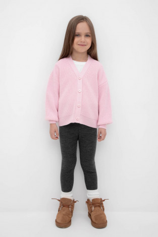 Брюки для девочки, артикул: К 421, цвет: темно-серый