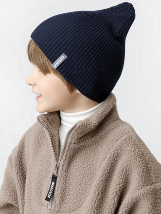 Шапка для мальчика, артикул: КВ 20429, цвет: синий