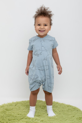 Полукомбинезон для мальчика, артикул: КР 6501, цвет: синий