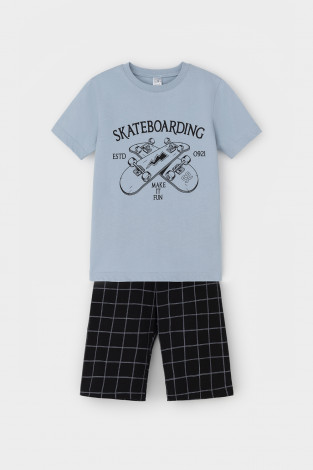 Пижама для мальчика, артикул: К 1528-1, цвет: синий