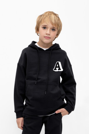 Толстовки для мальчика, артикул: КР 302317, цвет: черный3