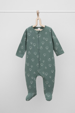 Комбинезон для новорожденных, артикул: К 6192, цвет: зеленый