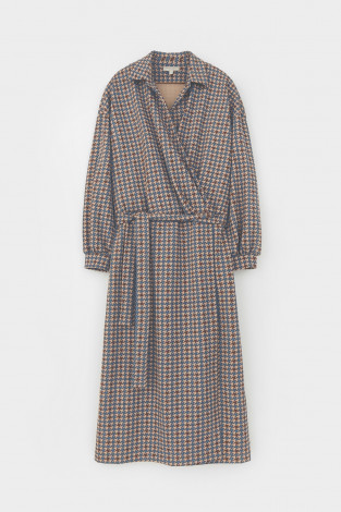 Платья женские для мам, артикул: ЕВТ 5060, цвет: бежевый