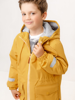 Куртки для мальчика, артикул: ВК 30147/2 УЗГ, цвет: желтый