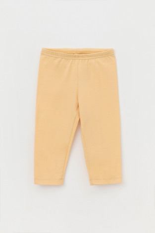 Лосины для девочки, артикул: КР 4321, цвет: желтый