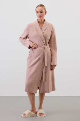 Халаты женские для мам, артикул: Е 50029, цвет: коричневый