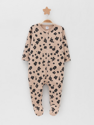 Комбинезон для новорожденных, артикул: К 6192, цвет: бежевый