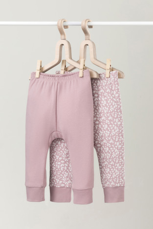 Брюки для новорожденных, артикул: К 4718-2уп, цвет: розовый