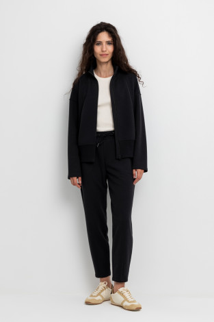 Жакеты, куртки женские для мам, артикул: ЕВТ 3206, цвет: черный