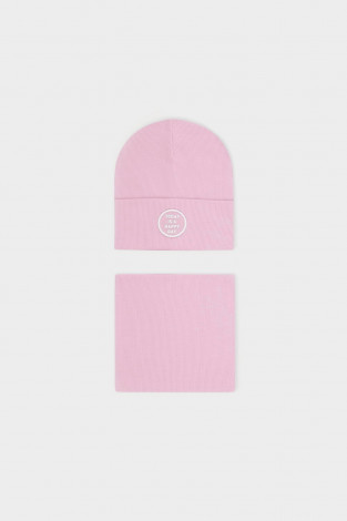Шапка для девочки, артикул: К 8149/24, цвет: розовый