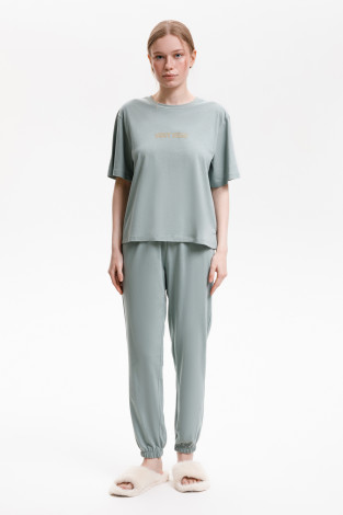 Комплекты для дома для мам, артикул: Е 20151, цвет: зеленый