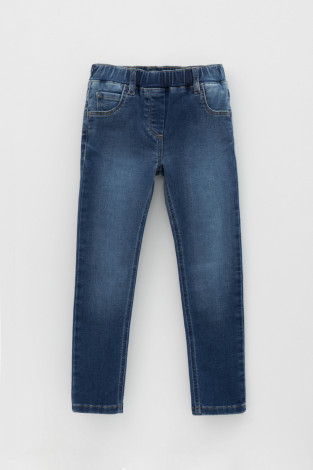 Брюки для девочки, артикул: ТК 46139/1 ВСТ, цвет: синий