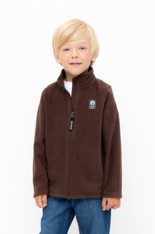Куртка для мальчика, артикул: ФЛ 34025, цвет: коричневый