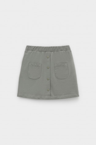 Юбка для девочки, артикул: КР 7146-1, цвет: зеленый