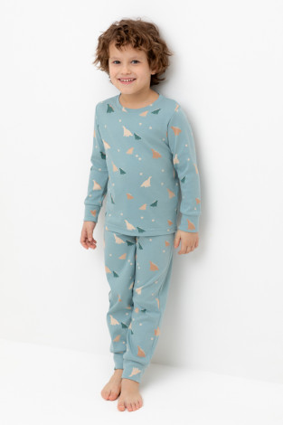 Пижама для мальчика, артикул: К 1552, цвет: голубой