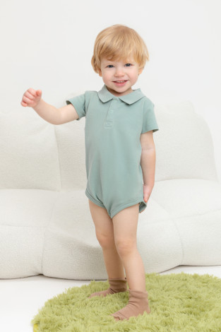 Полукомбинезон для мальчика, артикул: КР 6464, цвет: минт