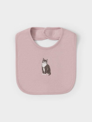 Нагрудник для новорожденных, артикул: К 8526, цвет: розовый