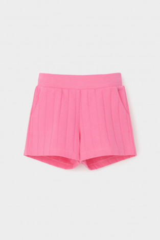 Шорты для девочки, артикул: КР 400807-1, цвет: ярко-розовый