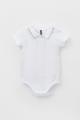 Полукомбинезон для мальчика, артикул: КР 6464, цвет: белый