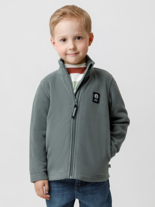 Куртка для мальчика, артикул: ФЛ 34025-1/5 ГР, цвет: зеленый