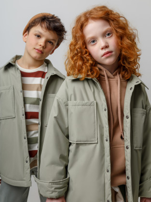 Куртки для мальчика, артикул: ВК 30151/1 ГР, цвет: зеленый