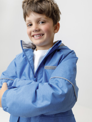 Куртки для мальчика, артикул: ВК 30097/7 ГР, цвет: синий