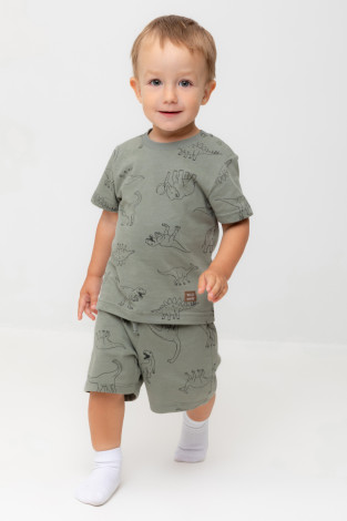 Шорты для мальчика, артикул: КР 400666, цвет: зеленый