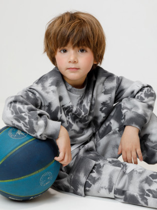 Свитшоты для мальчика, артикул: КР 302950, цвет: светло-серый5