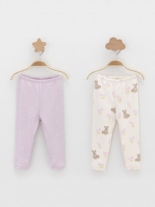 Брюки для новорожденных, артикул: К 400785-2уп, цвет: светло-розовый