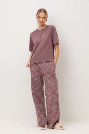 Комплекты для дома для мам, артикул: Е 20185, цвет: бордовый