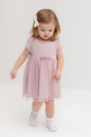 Платье для девочки, артикул: К 5858, цвет: розовый