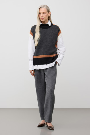 Жилеты женские для мам, артикул: ЕВ 30275/ш, цвет: серый