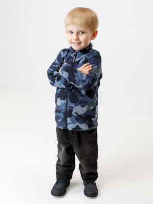 Куртка для мальчика, артикул: ФЛ 34025-1/н/48 ГР, цвет: синий