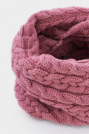 Шарф для девочки, артикул: КВ 15005/ш, цвет: красный