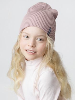 Шапка для девочки, артикул: КВ 20432, цвет: розовый