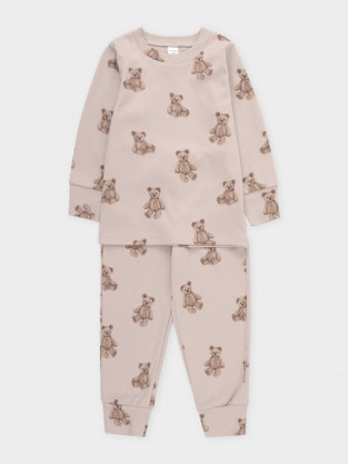 Пижама для мальчика, артикул: К 1552, цвет: бежевый