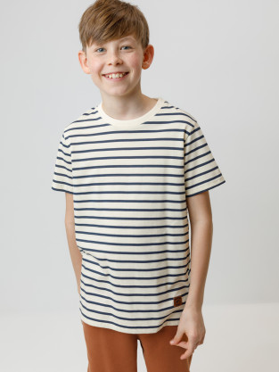 Футболка для мальчика, артикул: КР 302216, цвет: сахар