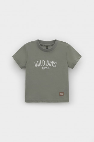 Футболка для мальчика, артикул: КР 302723, цвет: зеленый