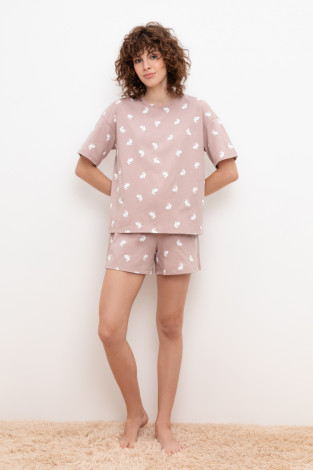 Комплекты для дома для мам, артикул: Е 20078, цвет: кофейный