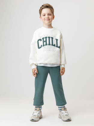 Брюки для мальчика, артикул: КР 400784, цвет: зеленый