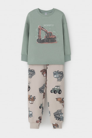 Пижама для мальчика, артикул: К 1567, цвет: минт