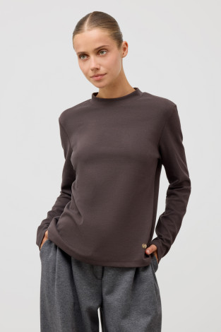 Джемперы женские для мам, артикул: ЕВТ 3353, цвет: черный3