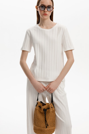 Футболки женские для мам, артикул: ЕВТ 3217/25, цвет: бежевый