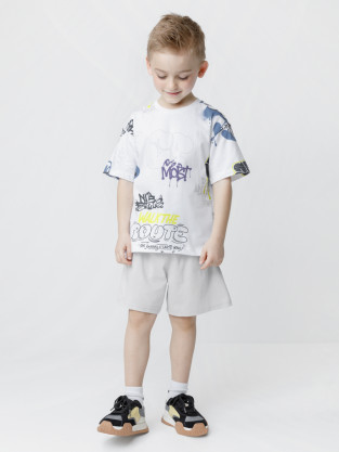 Шорты для мальчика, артикул: КР 400933, цвет: светло-серый5