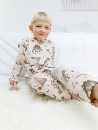 Пижама для мальчика, артикул: К 1552, цвет: сахар