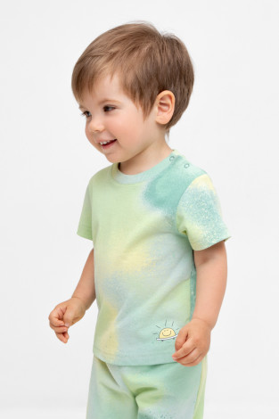 Футболка для мальчика, артикул: КР 302425, цвет: голубой