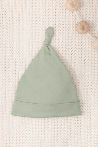 Шапочка ясельная для новорожденных, артикул: К 8036, цвет: хаки