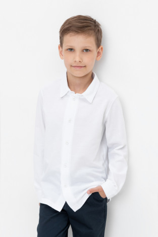 Рубашки для мальчика, артикул: К 302499, цвет: белый